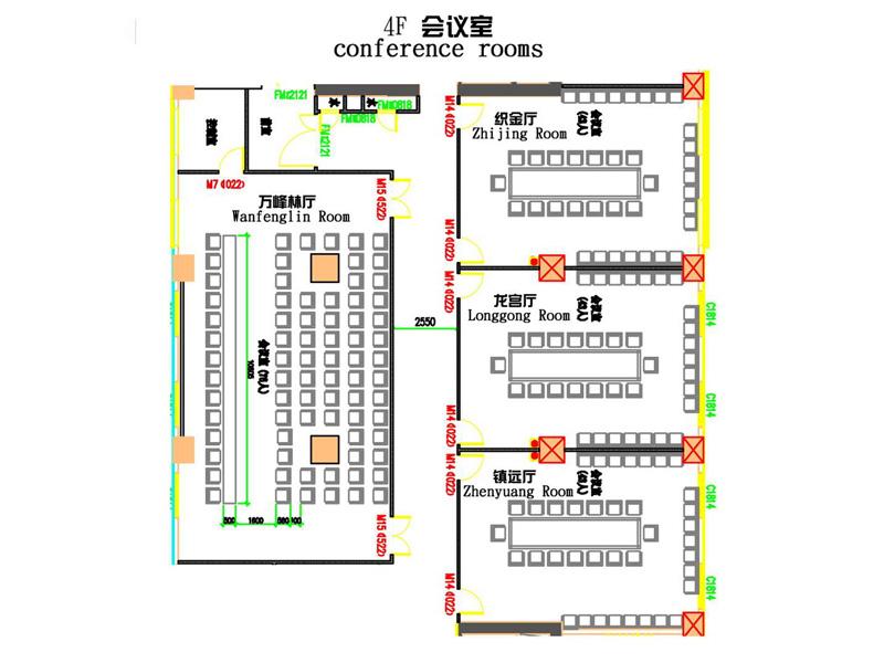会议室平面图